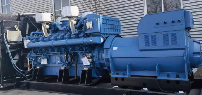 Coal Mine Power Generation Project in Shanxi Province -2500KW/10.5KV HV alternator