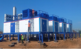 Project Description:8 sets of EVOTEC alternator coupled with Weichai engine were applied in gas power generation project in Nordic region Project Description:8 sets of EVOTEC alternator coupled with Weichai engine were applied in gas power generation project in Nordic region