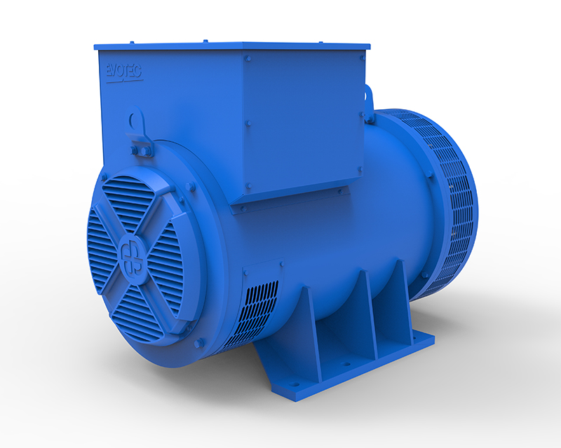 EVO318 Series Industrial Generator 381/600kVA，400/480V，50/60Hz，4/6Pole