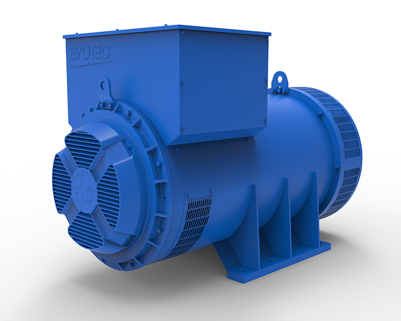 EVO428 Series Industrial Generator 913/1800kVA，400/480V，50/60Hz，4/6Pole