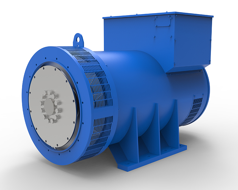 EVO428 Series Industrial Generator 913/1800kVA，400/480V，50/60Hz，4/6Pole