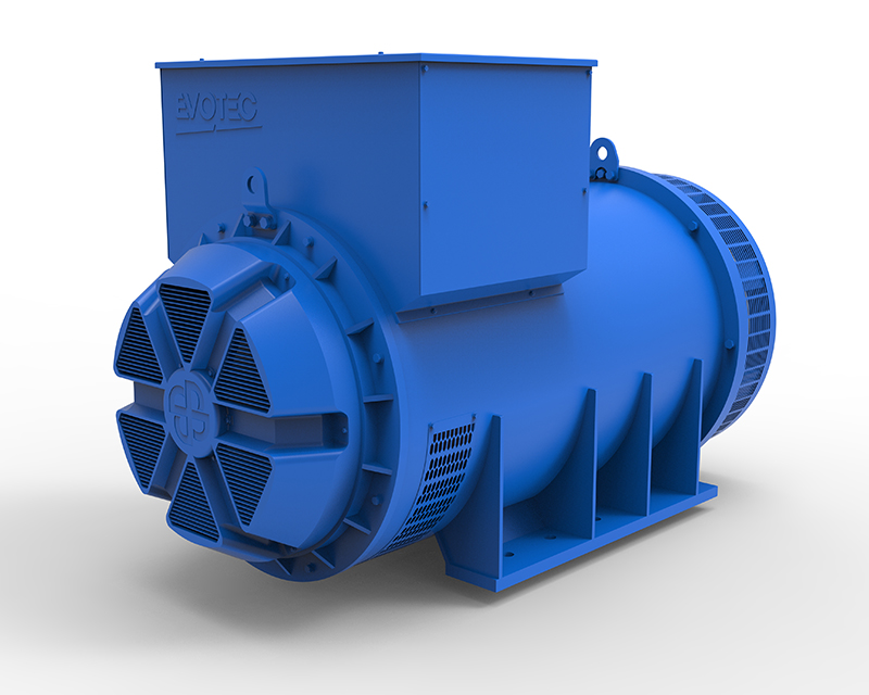 EVO468 Series Industrial Alternator 1650/2700kVA，400/480V，50/60Hz，4/6Pole