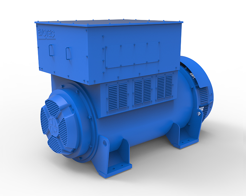 EVO428 High-Voltage Series Generator 400-1100kVA，3300/15000V，50/60Hz，4/6/8/10Pole