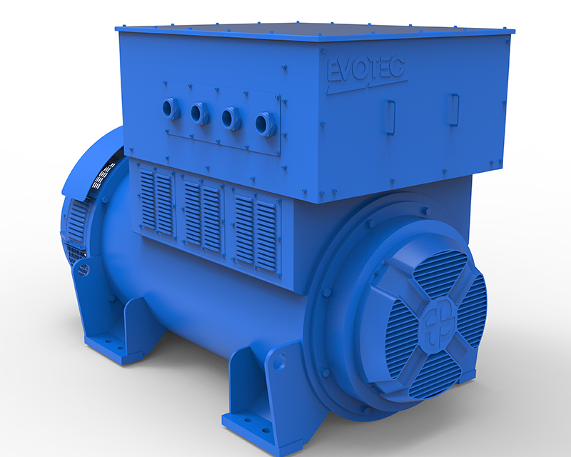 EVO428 High-Voltage Series Generator 400-1100kVA，3300/15000V，50/60Hz，4/6/8/10Pole