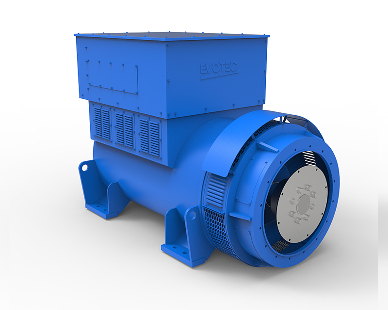 EVO428 High-Voltage Series Generator 400-1100kVA，3300/15000V，50/60Hz，4/6/8/10Pole