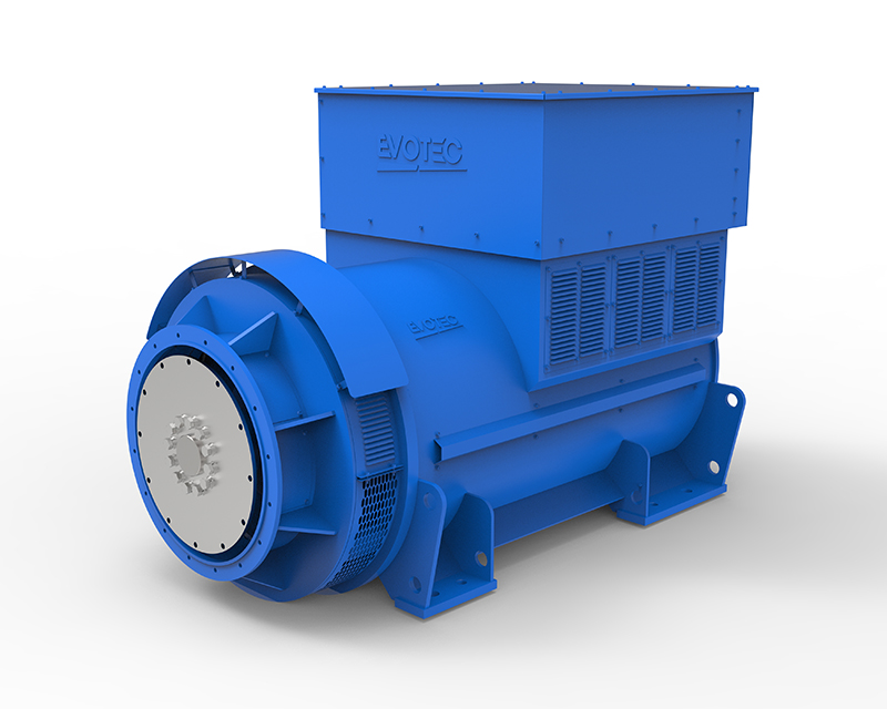 EVO468 High-Voltage Series Generator 1125-1650kVA，3000/15000V，50/60Hz，4/6/8/10Pole