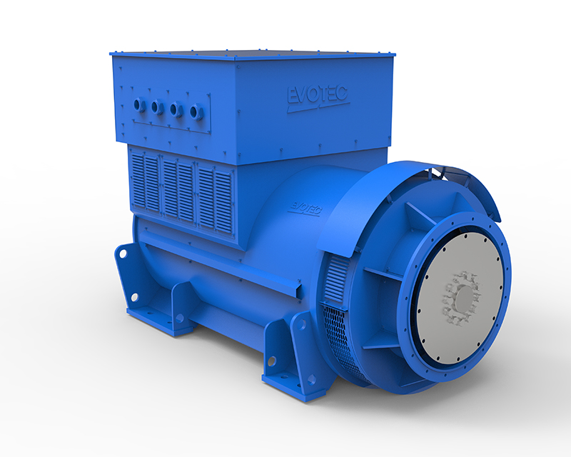 EVO468 High-Voltage Series Generator 1125-1650kVA，3000/15000V，50/60Hz，4/6/8/10Pole