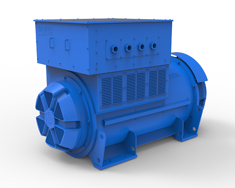 EVO468 High-Voltage Series Generator 1125-1650kVA，3000/15000V，50/60Hz，4/6/8/10Pole