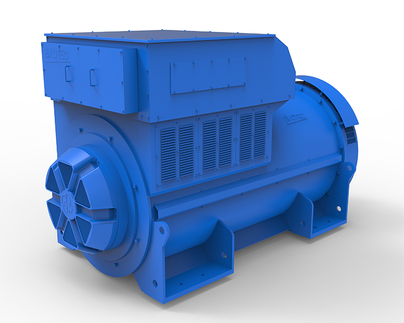 EVO568 High-Voltage Series Generator 3000-4125kVA，3300/15000V，50/60Hz，4/6/8/10 Pole