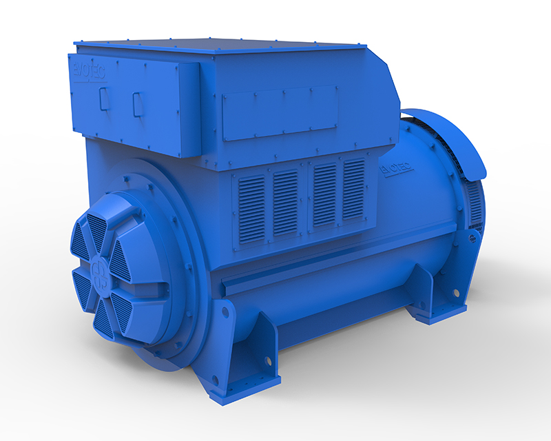 EVO528 High-Voltage Series Generator 1625-3000kVA，3300/15000V，50/60Hz，4/6/8/10Pole