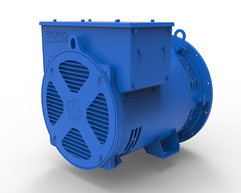 EVO-TD6.4~40kW Short-Shaft Generator