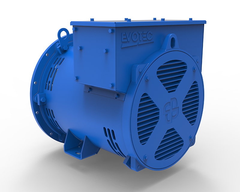 EVO-TD6.4~40kW Short-Shaft Generator