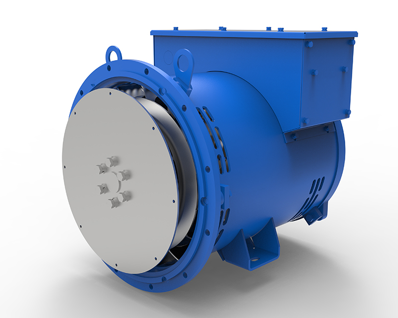 EVO-TD6.4~40kW Short-Shaft Generator