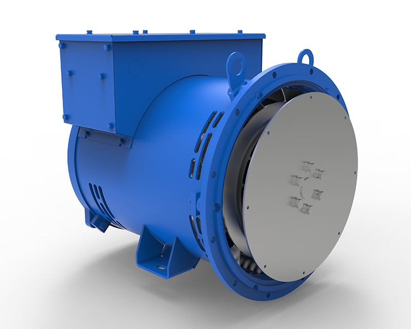 EVO-TD45~80kW Short-Shaft Generator