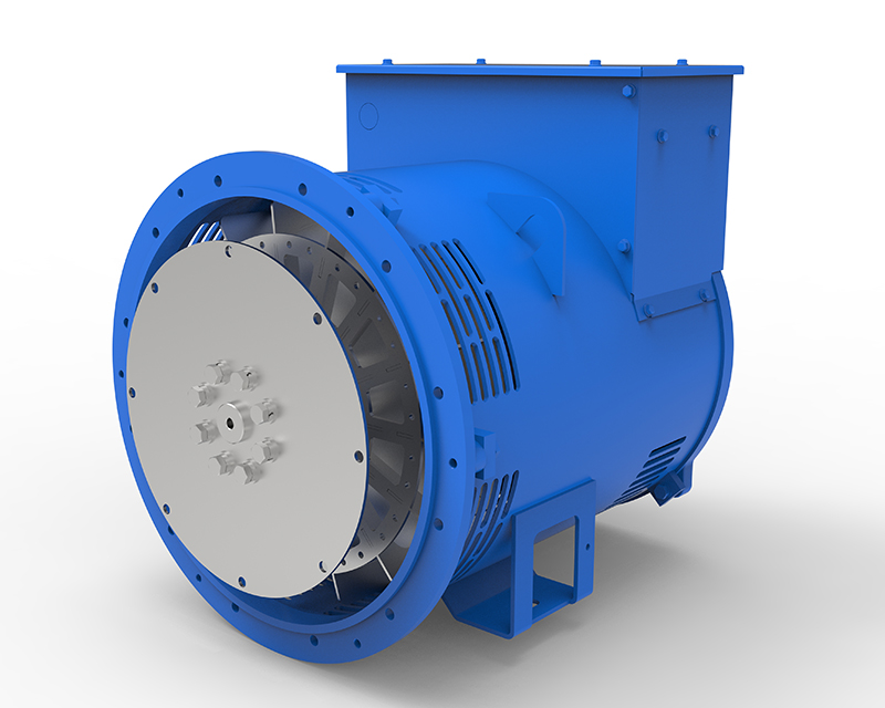 EVO-TD90~128kW Short-Shaft Generator