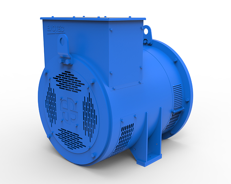 EVO-TD132~200kW Short-Shaft Generator