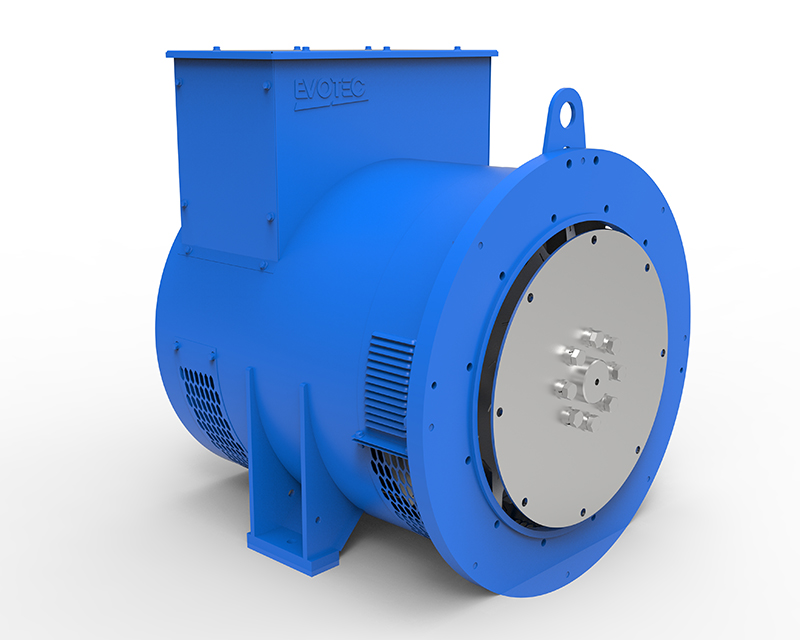 EVO-TD132~200kW Short-Shaft Generator