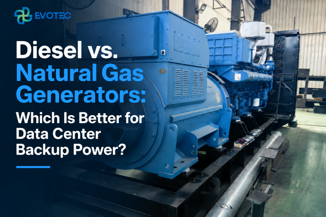 Diesel vs. Natural Gas Generators: Which Is Better for Data Center Backup Power?